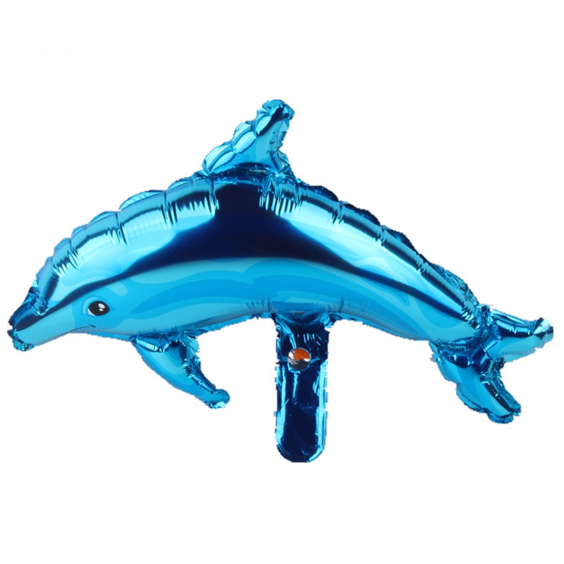 Cá Mập Mini Cá Heo Đại Dương Động Vật Nàng Tiên Cá Chủ Đề Bóng Bay Trẻ Em Sinh Nhật Trang Trí Đồ Chơi Trẻ Em Bóng Cho Bé