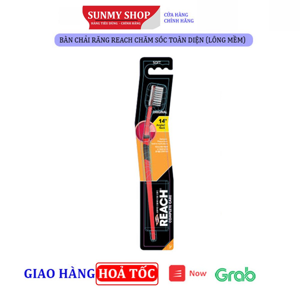 Bàn Chải Răng REACH Chăm sóc toàn diện (Lông mềm)