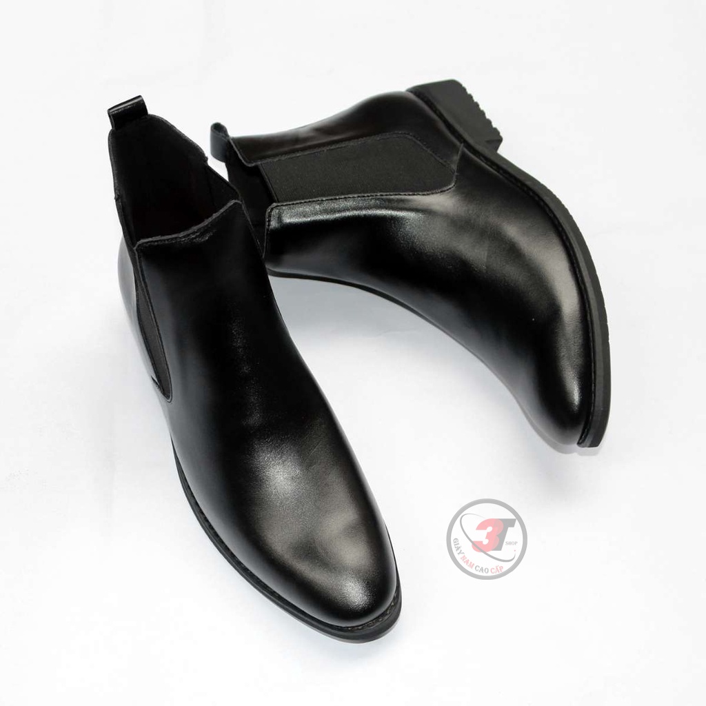 Chelsea Boots Classic Chất Liệu DA Bò Cao Cấp, giày bốt nam , Đế cao su mềm , Bảo hành 12 Tháng , Mẫu Thời Trang