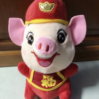 Gấu bông heo thần tài