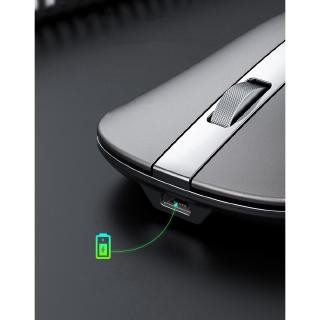 DGT Wireless mouse mice Rechargeable Ultra-thin Metal Mute mouse for Windows computer