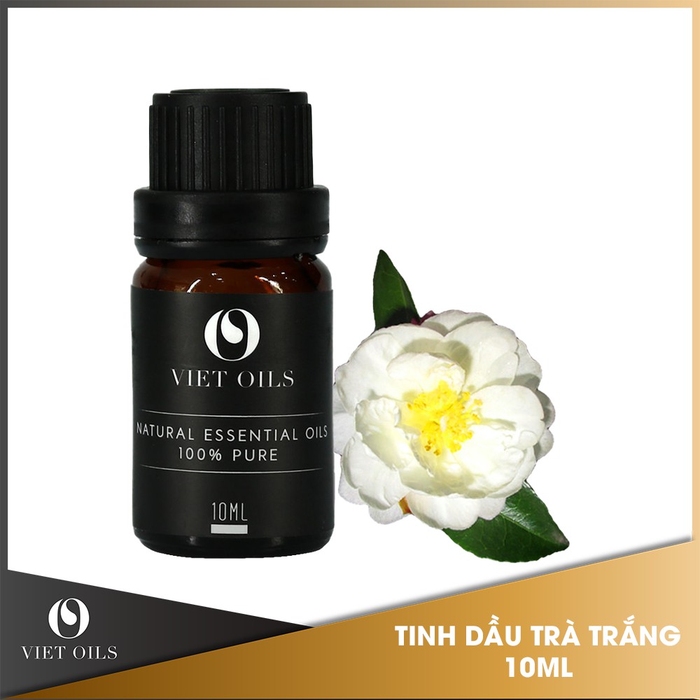 Tinh dầu Trà Trắng Viet Oils dung tích 10ml dễ chịu, nhẹ nhàng, quý phái