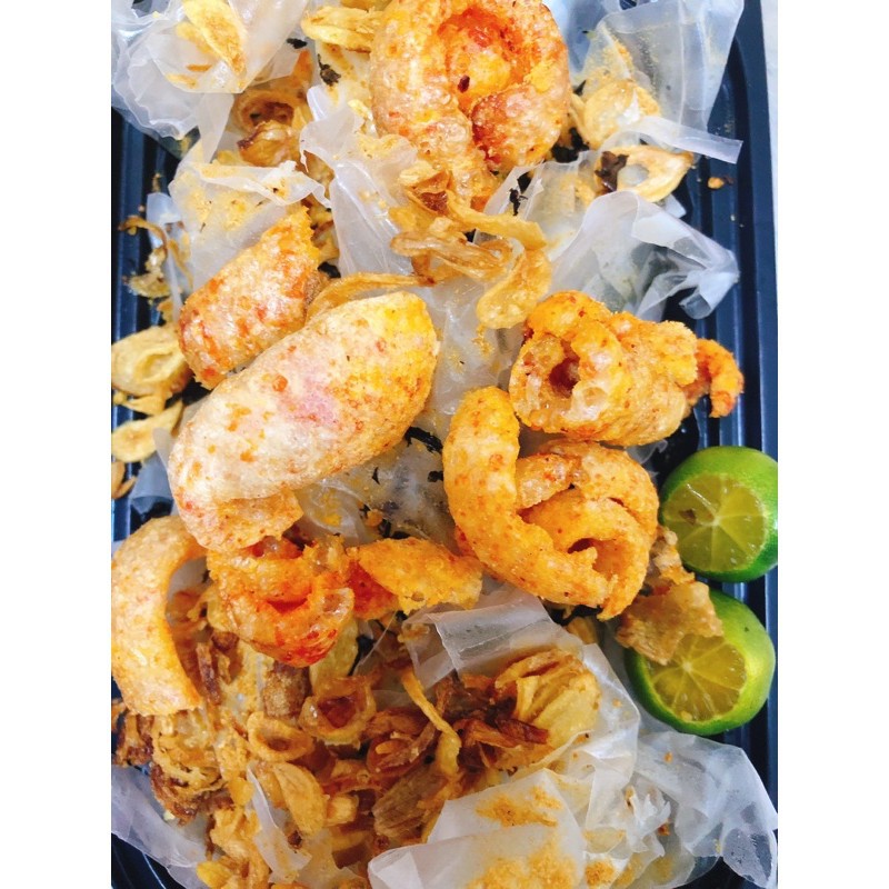 Bánh tráng hành phi da heo❤️Freeship❤️ Bánh tráng Boss , bánh tráng muối nhuyễn
