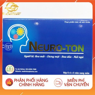 [Hoàn toàn từ thảo dược] Thực Phẩm Chức Năng Hỗ Trợ Não Và Trí Nhớ Neuroton - hộp 30 viên - SCenter