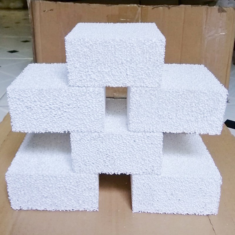 SỨ VUÔNG - CERAMIC FOAM FILTER👌VẬT LIỆU LỌC HỒ CÁ🤞kích thước 10cm x 10cm x 5cm