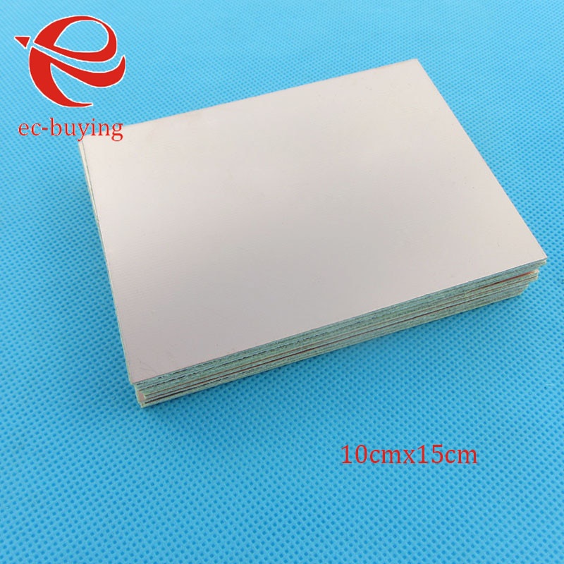 Bảng mạch đồng PCB hai mặt 10x15cm 1.5mm Fr4 cỡ 100x150x1.5mm DIY