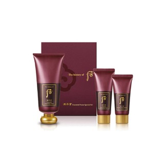 Set Sữa Rửa Mặt Whoo Essential Cleansing Foam