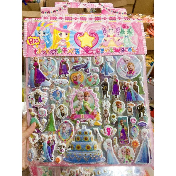 Sticker 3d cho bé SHOP MẸ BÚN