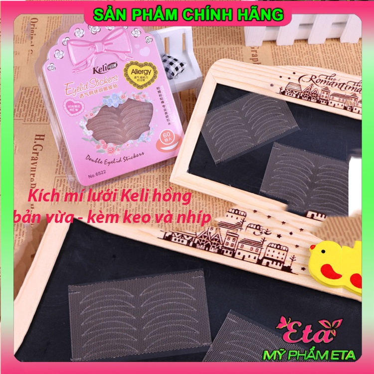 Kích mí lưới TÀNG HÌNH KELI bán siêu chạy kèm keo dán siêu chắc