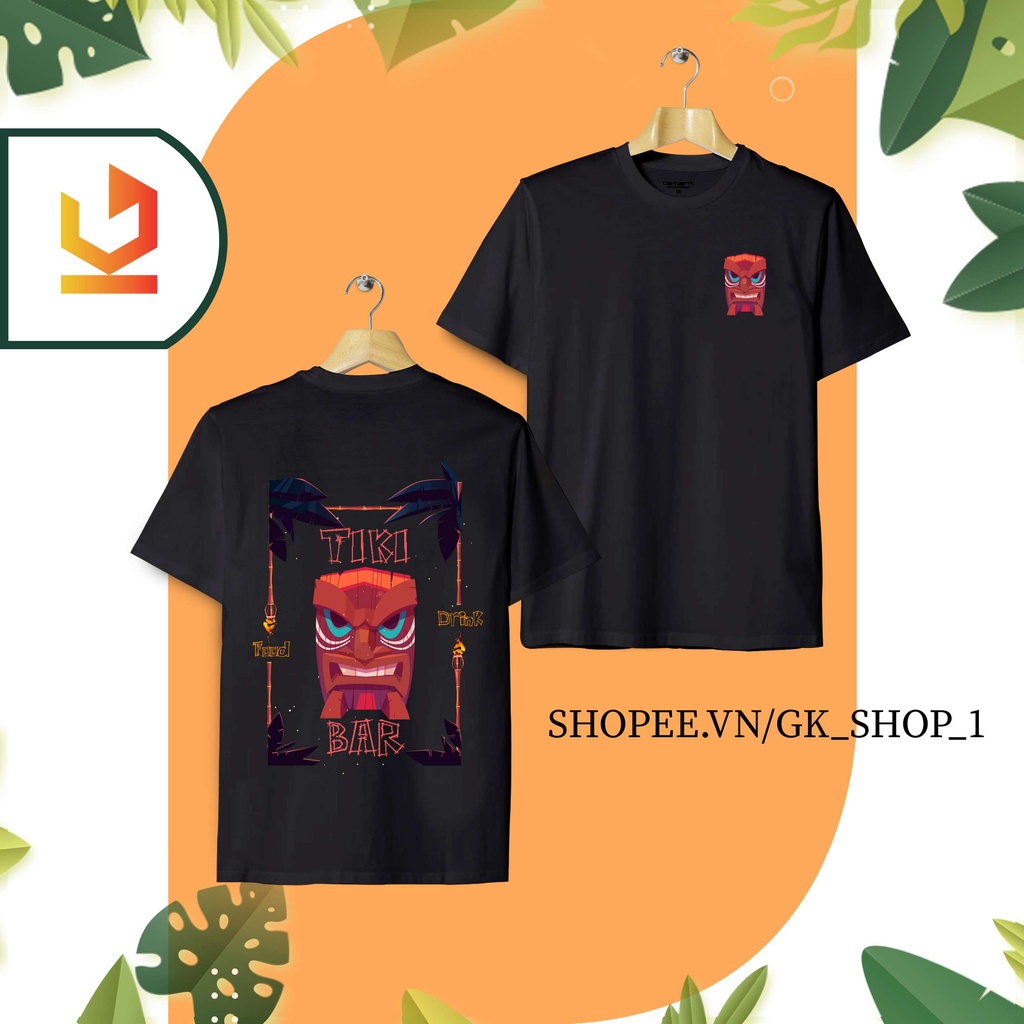 [Giảm giá] [Shop mới] [Giá rẻ] Áo thun unisex nam nữ thổ dân (ti.ki.bar)(3option)