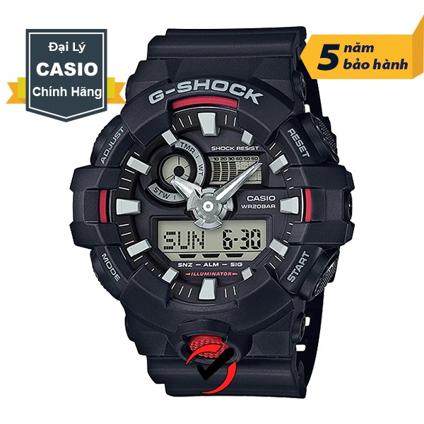 Đồng Hồ Nam CASIO G-Shock Chính Hãng Anh Khuê GA 700 Series