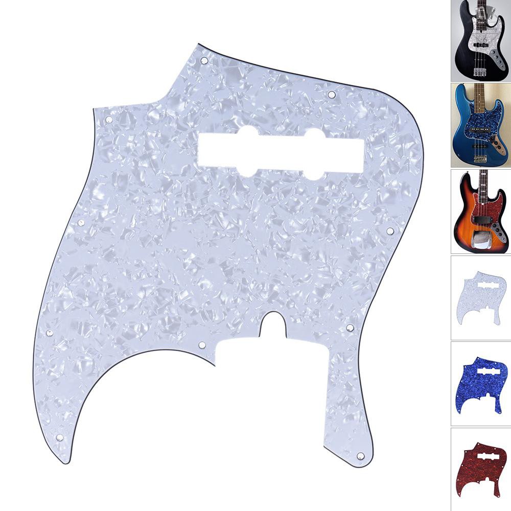 Bộ 4 Miếng Dán Bảo Vệ Đàn Guitar Bass 10 Lỗ Bằng Pvc