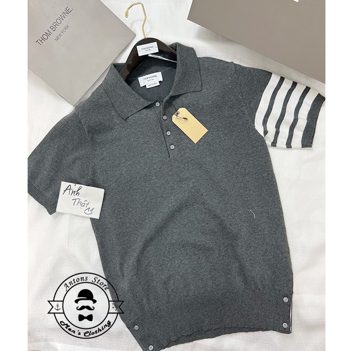 Polo Len Thom Browne 4 Vạch