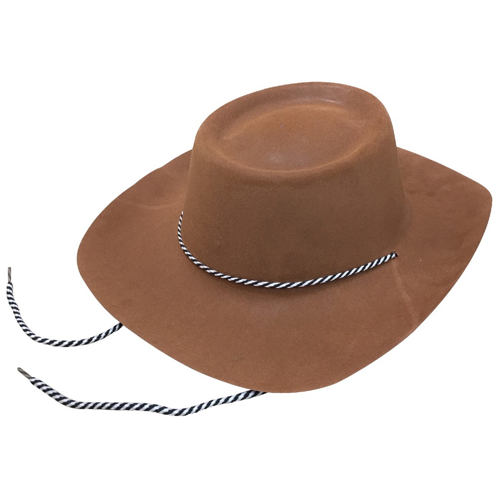 Mũ cowboy làm bằng lông thú mềm Halloween Uncle Bills UH00659