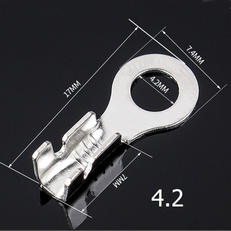 50 Đầu Nối Dây Điện Hình Chữ O 3.2/ 4.2/ 5.2/ 6.2/ 8.2 Chuyên Dụng Cho Loa Xe Hơi