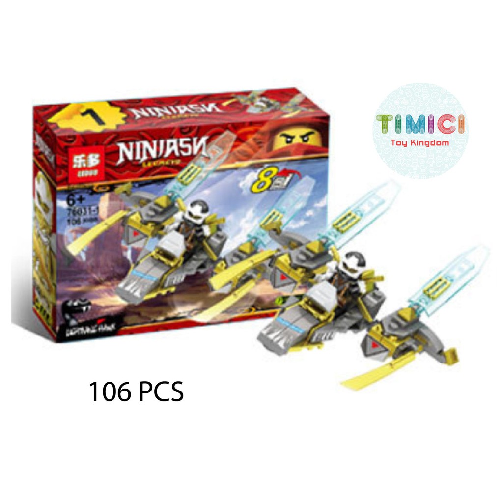 [LC029] Đồ chơi lego NINJASN LEGACY xếp hình &quot;8 IN 1&quot; cho bé phát triển trí thông minh