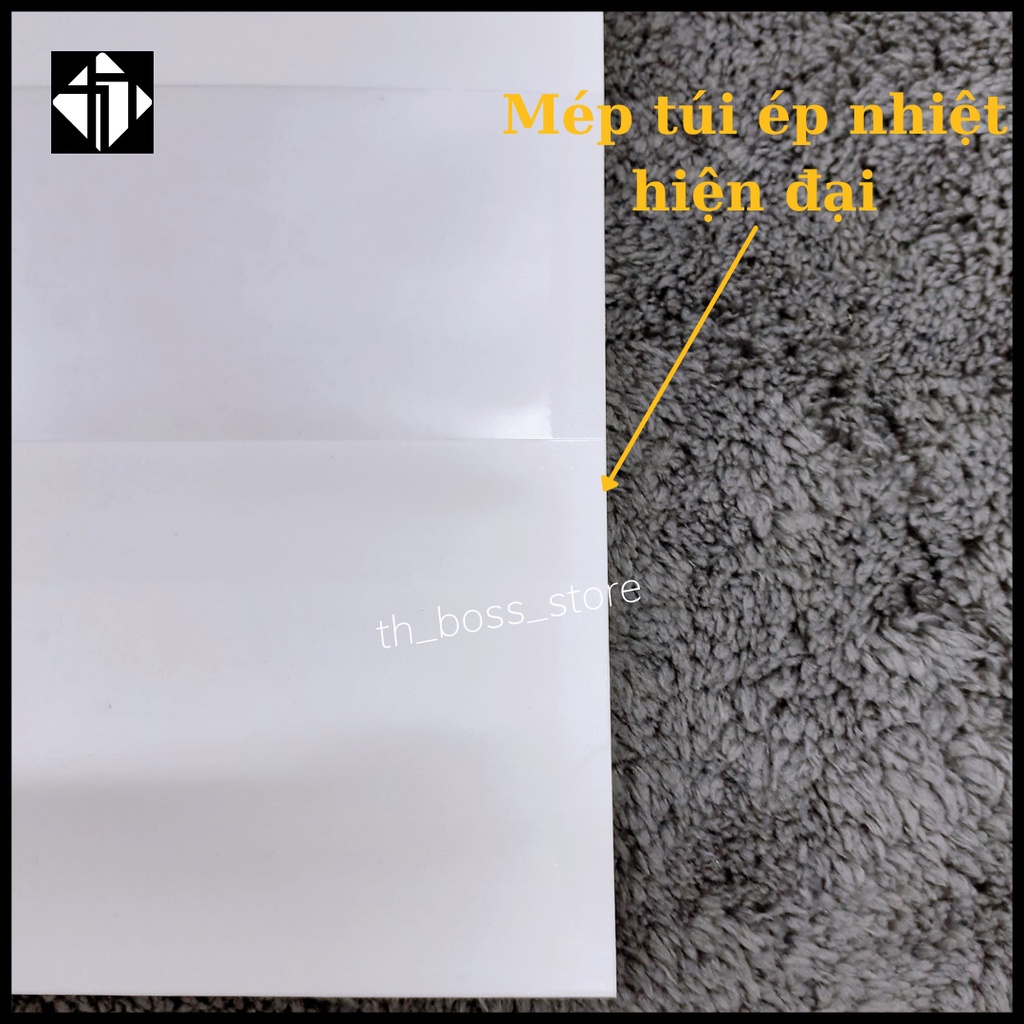 [Chất lượng tốt] 50 túi - 1kg túi zip giấy kraft trắng cao cấp size to đựng đồ thực phẩm khô