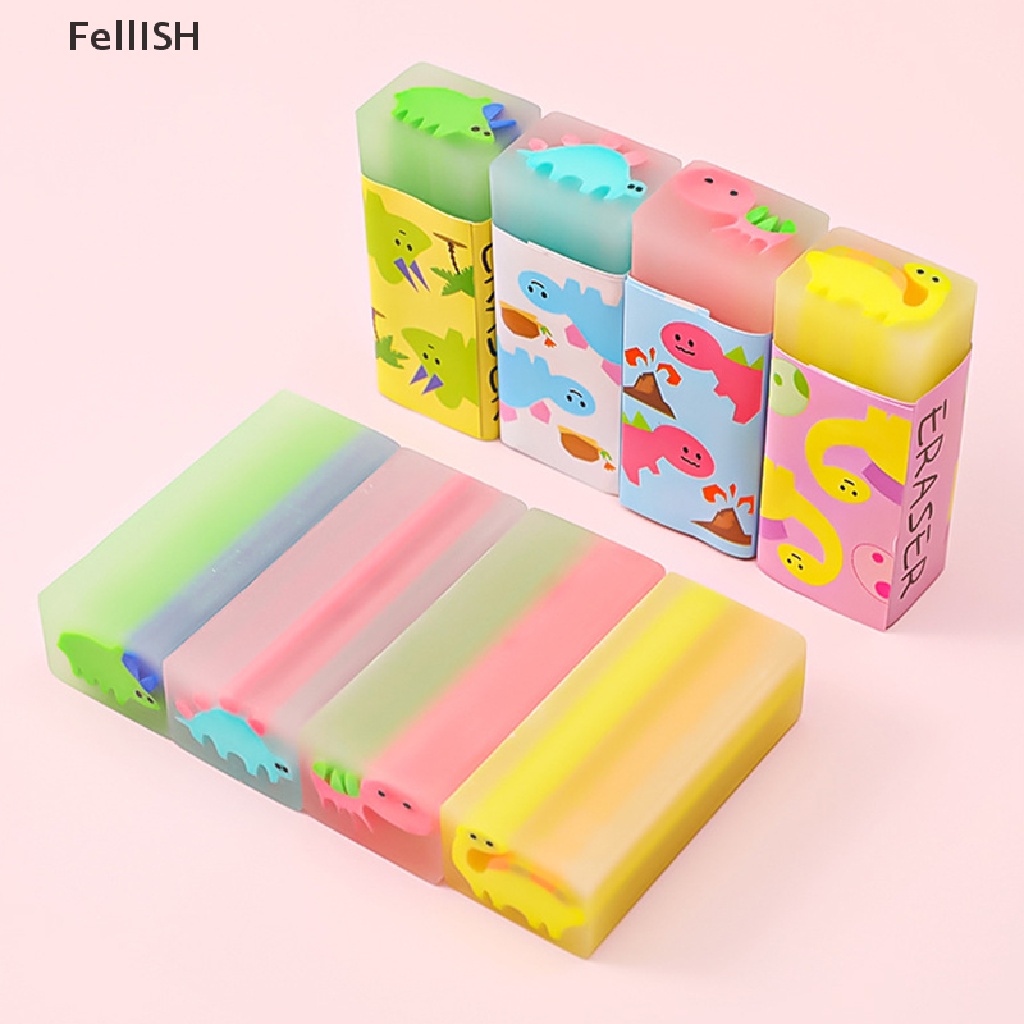 Set 2 Cục Tẩy 4B Hình Khủng Long Dễ Thương Cho Bé # 439br