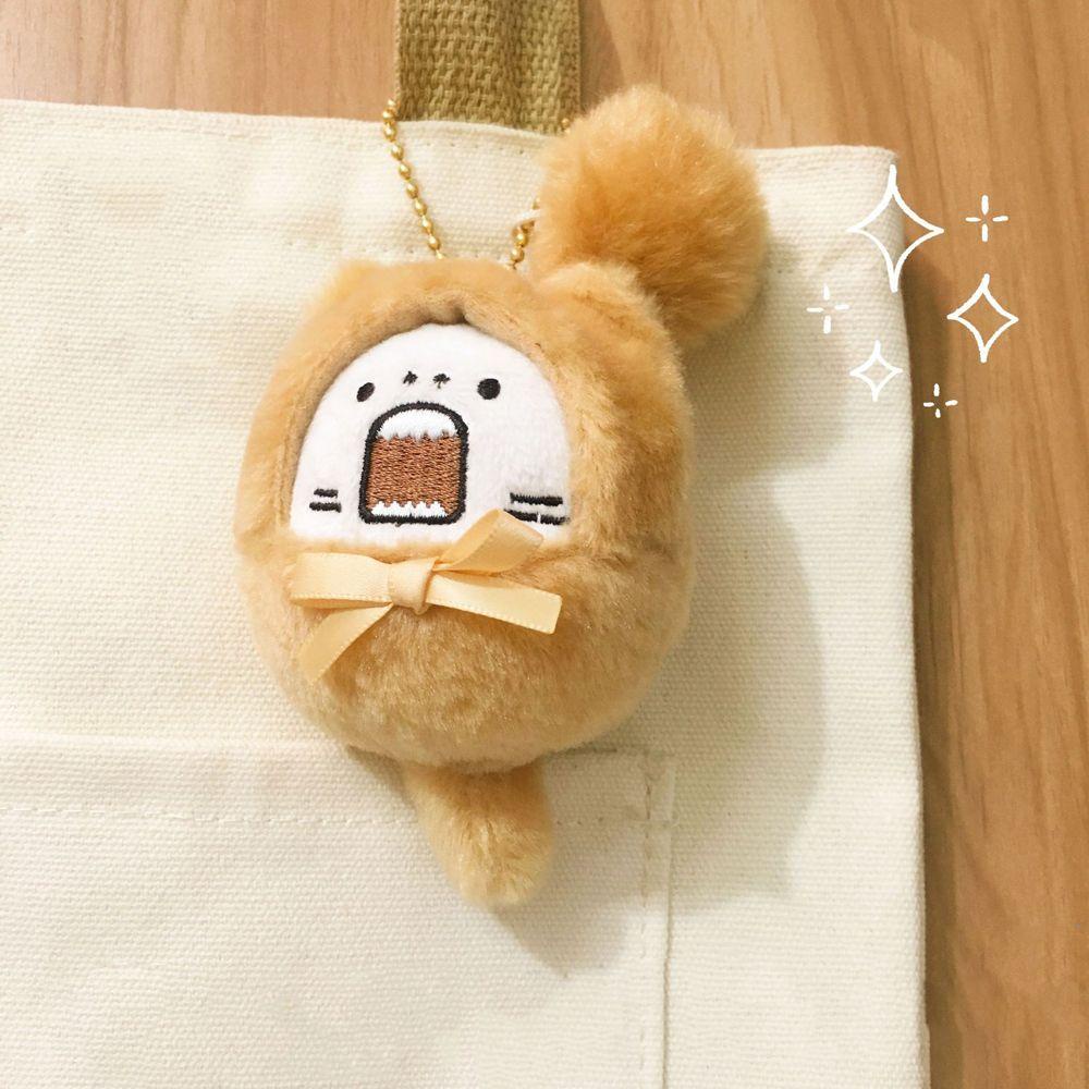 Móc Khóa Hình Cá Mập Nhồi Bông 10cm Dễ Thương
