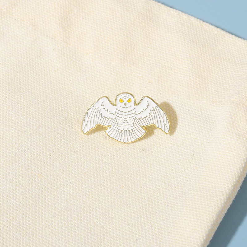 Ghim cài áo QIHE JEWELRY hình chim đại bàng thời trang độc đáo cá tính