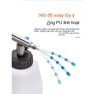 🔥🔥Công cụ rửa xe Tornado Dụng cụ làm sạch Súng tưới nước Có thể khí nén Lốc xoáy xe hơi Máy giặt nội thất Động cơ Súng phun phòng