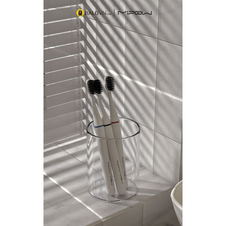 Bàn Chải Đánh Răng Điện Siêu Mỏng MIPOW  I3-Plus Ultrasonic Toothbrush Travel Edition CI-900-T1