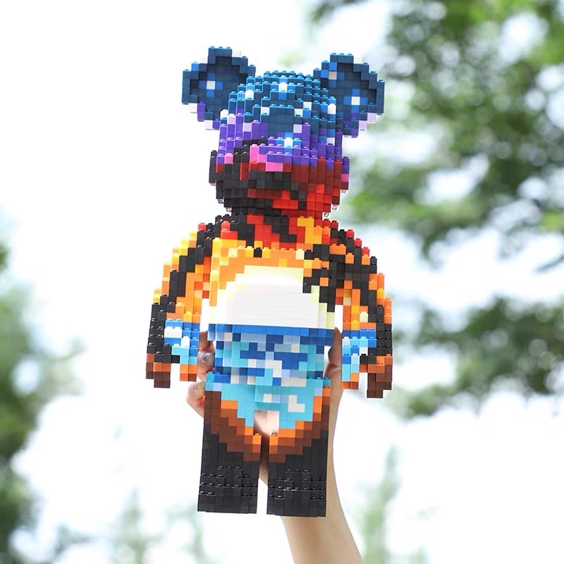 ĐỒ CHƠI LẮP RÁP BEARBRICK SIZE LỚN HÀNG MỚI NHẤT BỘ ĐỒ CHƠI LẮP RÁP 3D TƯ DUY TRÍ TUỆ DÙNG TRƯNG BÀY