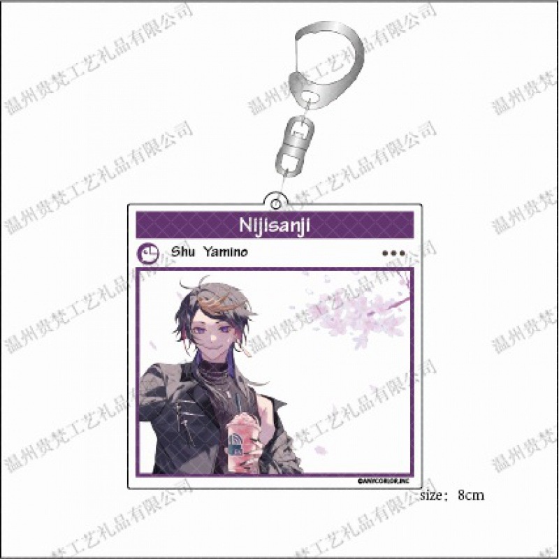 (CHỮ NHẬT) Móc khóa in hình Luxiem mica trong acrylic game chibi xinh xắn dễ thương