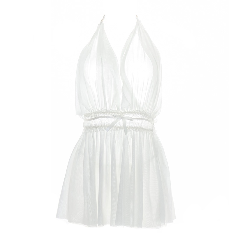 Đầm Ngủ Hai Dây Vải Voan Xuyên Thấu Phong Cách Hy Lạp Quyến Rũ | BigBuy360 - bigbuy360.vn