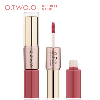 Son môi O.TWO.O hai đầu tiện dụng lâu trôi 30g với 12 màu tùy chọn