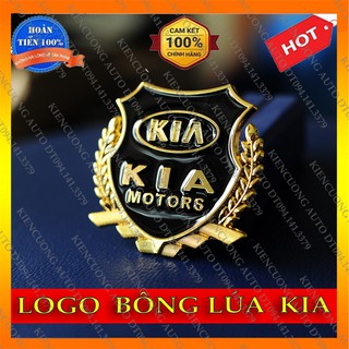 Bộ 2 logo bông lúa Kia