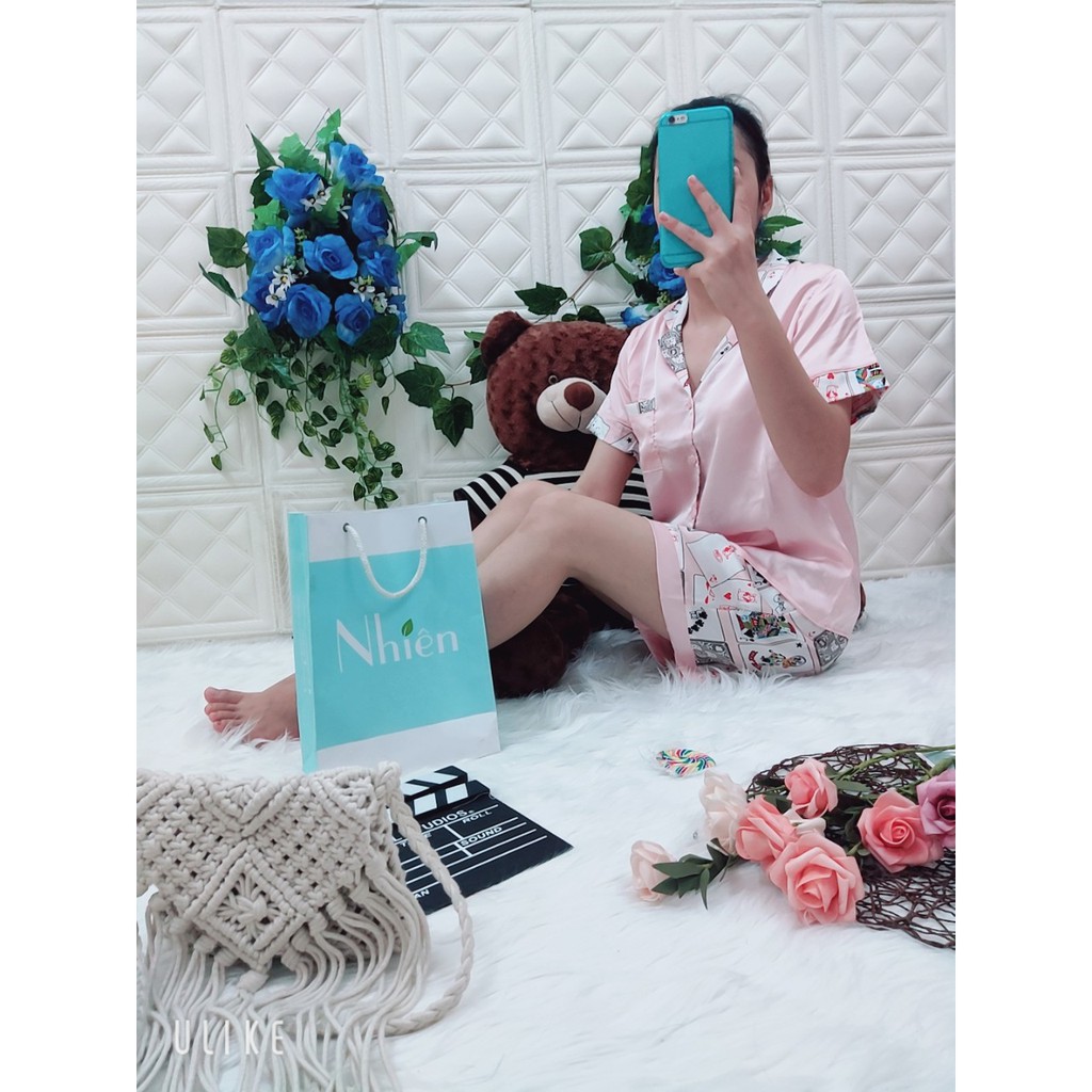 BỘ PIJAMA SATIN ĐÙI CAO CẤP MS05
