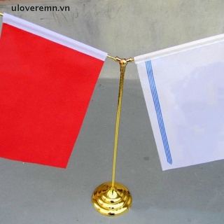 Bộ 10 Đế Nhựa Mạ Vàng Hình Tròn / Vuông Đỡ Cờ Để Bàn Tiện Dụng