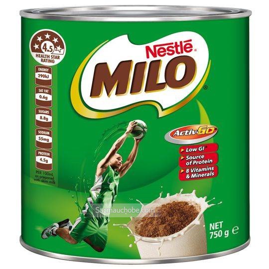 Sữa bột Nestle Milo Úc 750g