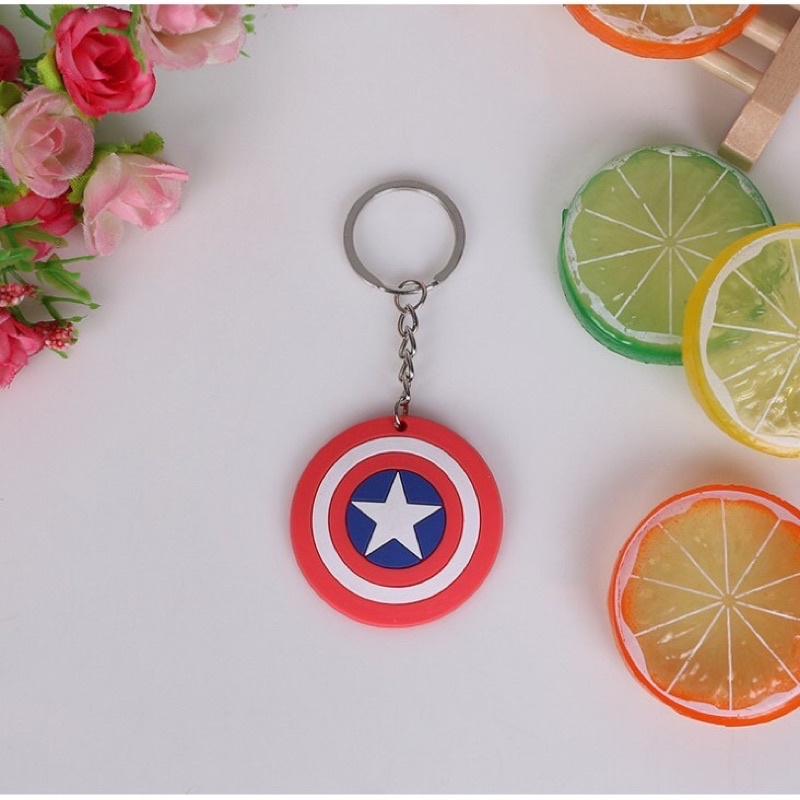 Quà tặng kèm k bán (Móc khóa 1 mặt PVC móc khoá)