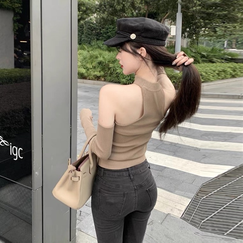 Áo ống lọ tay dài xinh