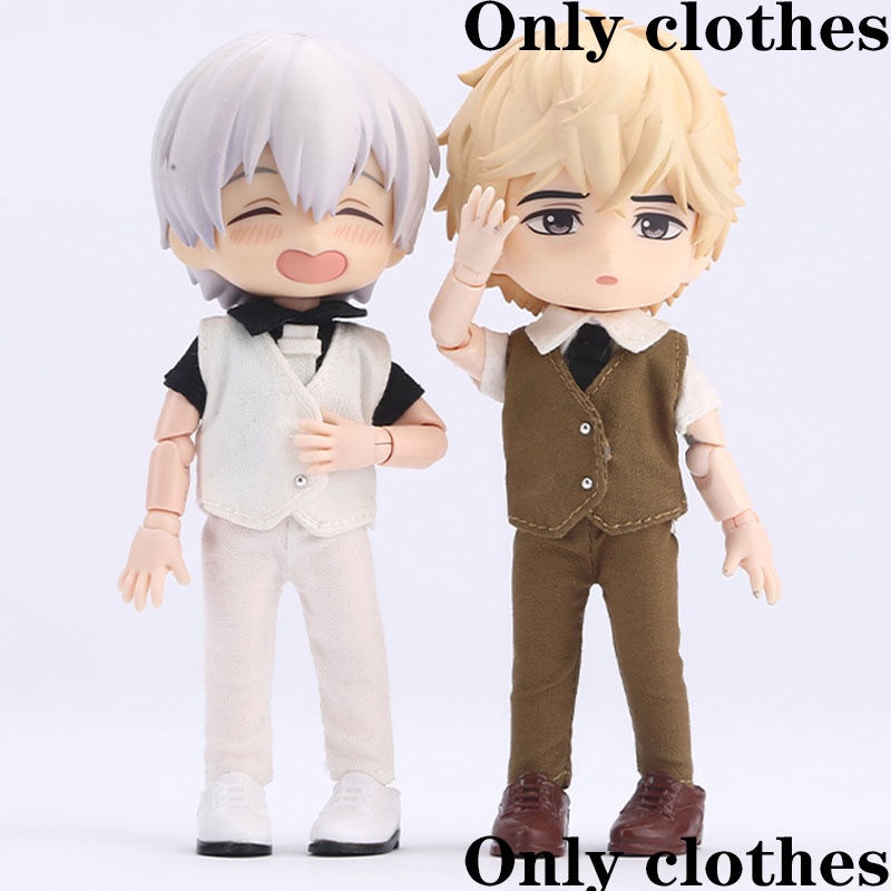 Bộ quần áo gió cho búp bê BJD ob11 1/12