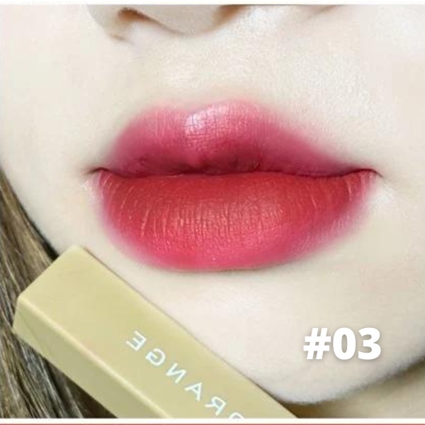 Set 3 Son Kem Lì Herorange Vuông Gấu Xanh Mùa Đông Winter Matte Lip Glaze Nội Địa Trung