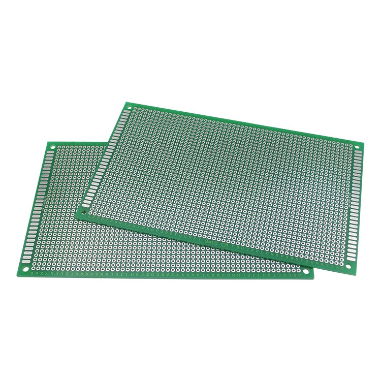 Board đồng đục lỗ 09x15cm 2 mặt phủ xanh- TH239