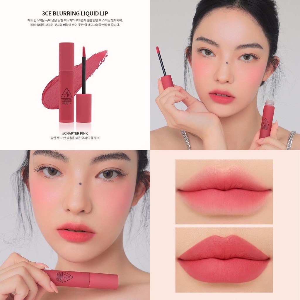 [ MỚI NHẤT 2020] SON KEM 3CE BLURRING LIQUID LIP | BigBuy360 - bigbuy360.vn