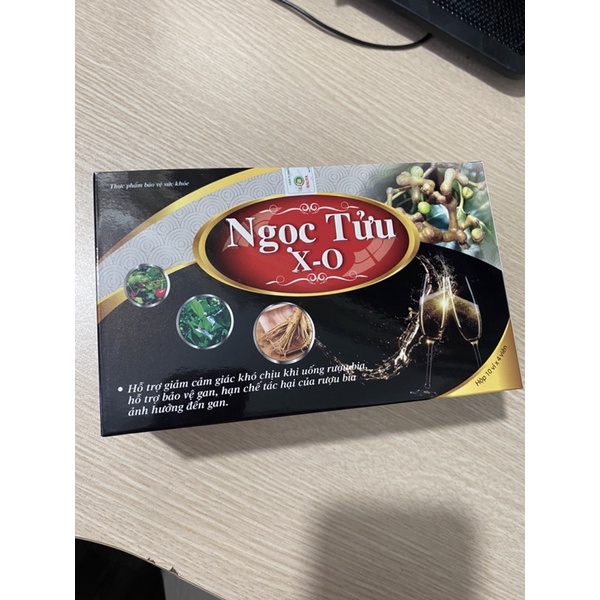 Viên giải rượu X-O hộp 10 vỉ x 4 viên - Hỗ trợ bảo vệ gan ,hạn chế tác hại của rượu bia WIN21 ,ME 21