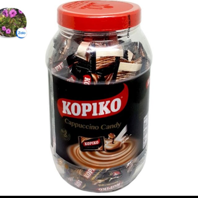 Nhập khẩu Indonesia] Kẹo hương cà phê Kopiko hủ 600g