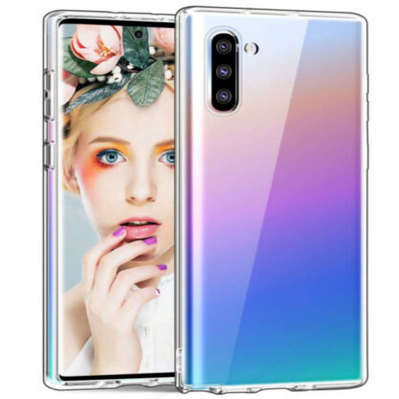 Ốp điện thoại TPU siêu mỏng trong suốt thời trang cho Samsung Galaxy Note 10 10 Plus