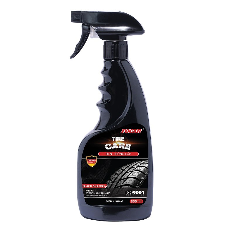 Dung Dịch Dưỡng Đen, Bóng Lốp ô tô Focar Tire Care 500ml