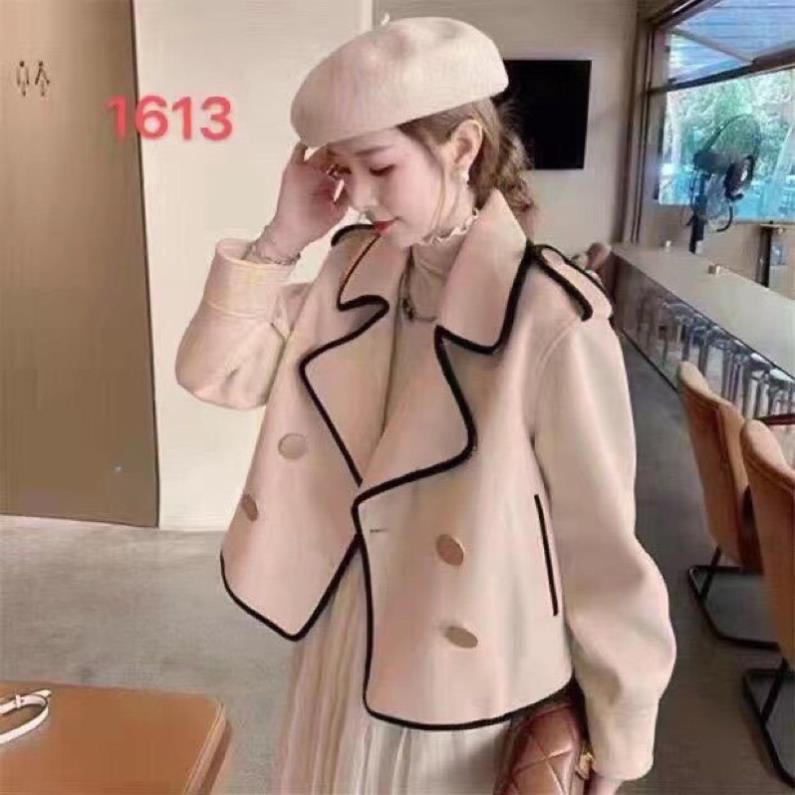 [ 𝐅𝐑𝐄𝐄 𝐒𝐇𝐈𝐏 ] ÁO DẠ CỔ VEST MÍ VIỀN SIÊU XINH
