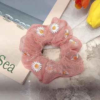 Scrunchie cột tóc Hoa Cúc Họa Mi xinh xắn