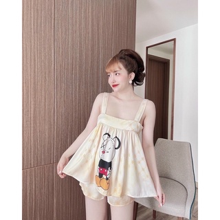 Bộ 2 dây đùi hoạ tiết lụa tơ tằm
