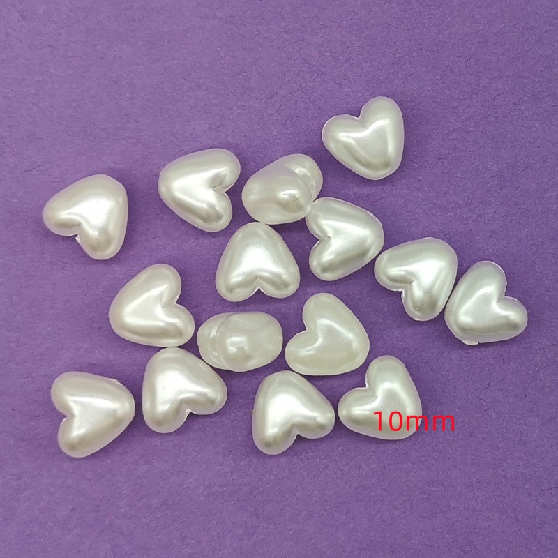 Thời Trang Set 50 Hạt Ngọc Trai Giả 10mm y15859 Dùng Làm Trang Sức Thủ Công