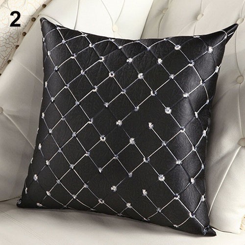 Vỏ gối vuông họa tiết sọc nhiều màu | BigBuy360 - bigbuy360.vn