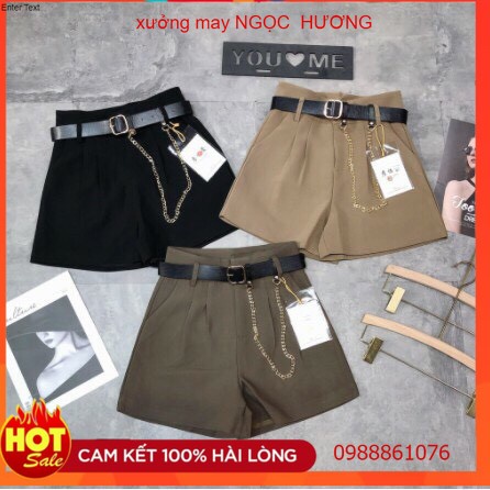 Quần Short Kèm Đai Siêu Hot